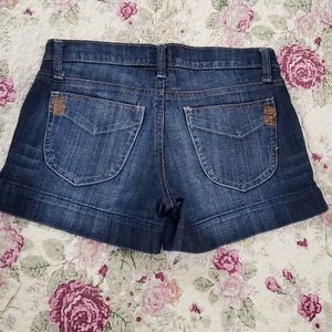 Vintage Costa Blanca Indigo denim Mid Rise Shorts
